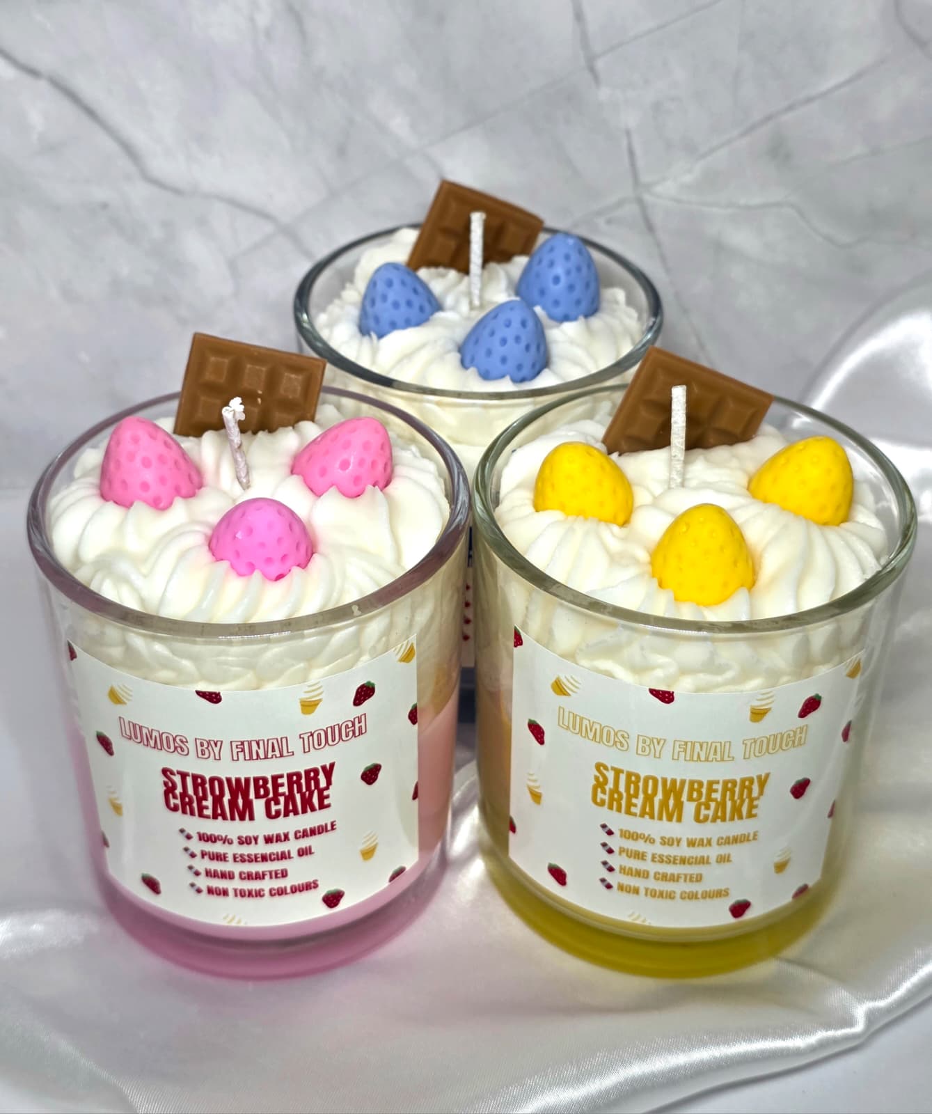 Strawberry Cream Cake